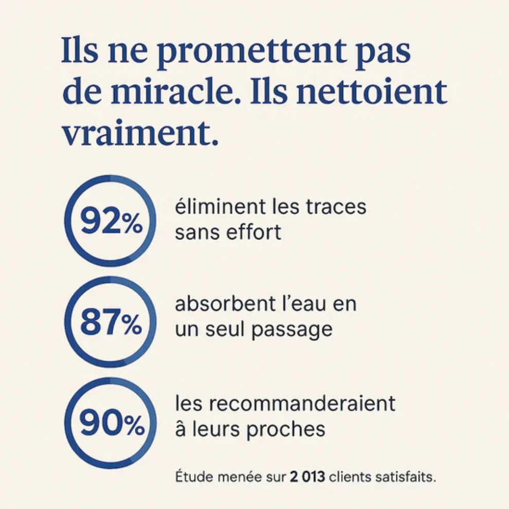 Chiffons en microfiber